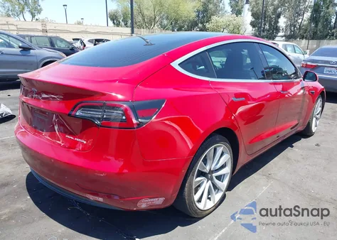 2018 Tesla Model 3 Long Range/Performance из США, поврежденный, VIN 5YJ3E1EB8JF065552